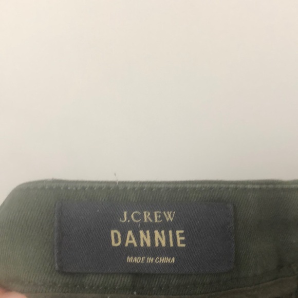 J.Crew Dannie Fit Olive Khaki Pants - Back zip - Picture 7 of 8